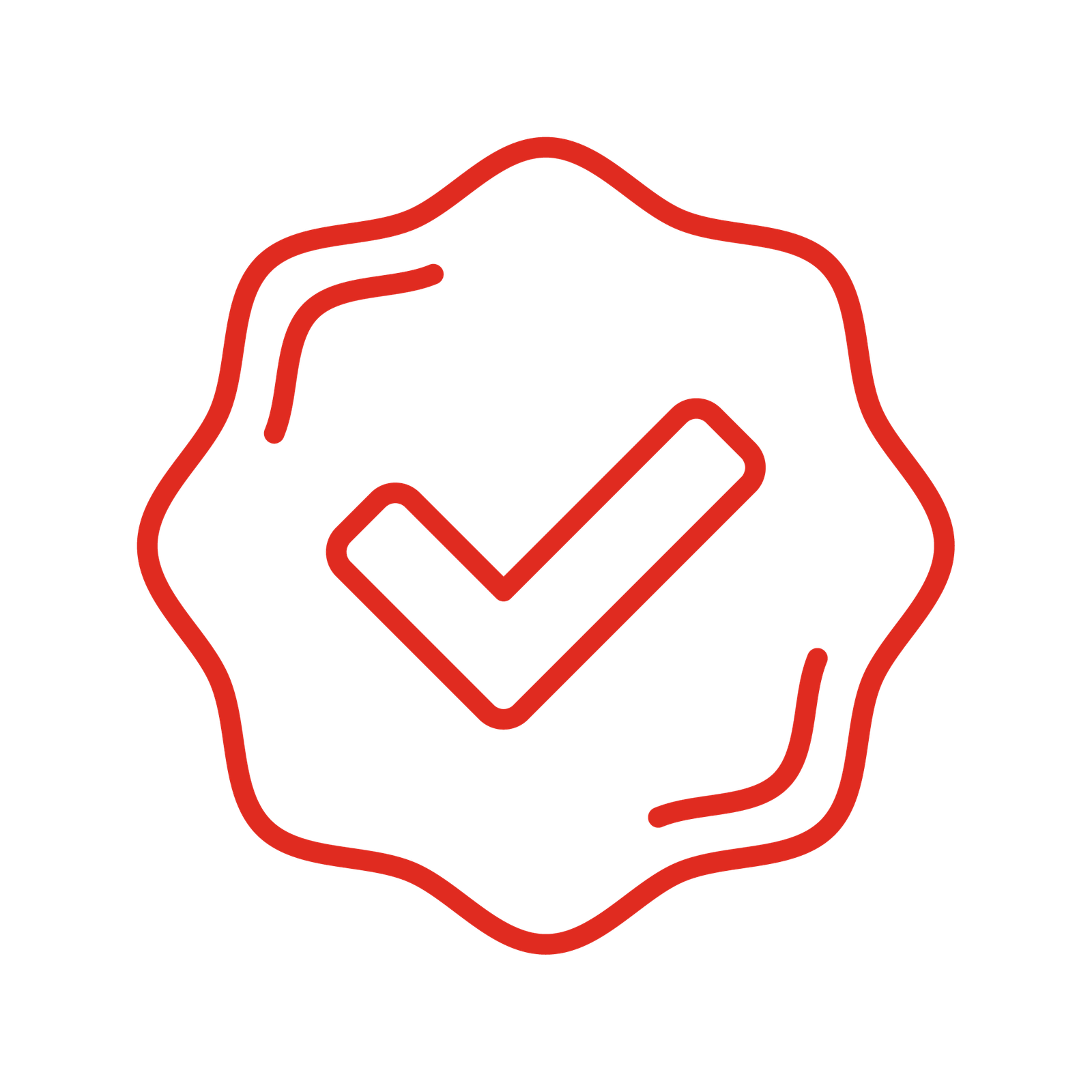Ionos_elegir Joma_Check Mark Stamp Outline And Flat